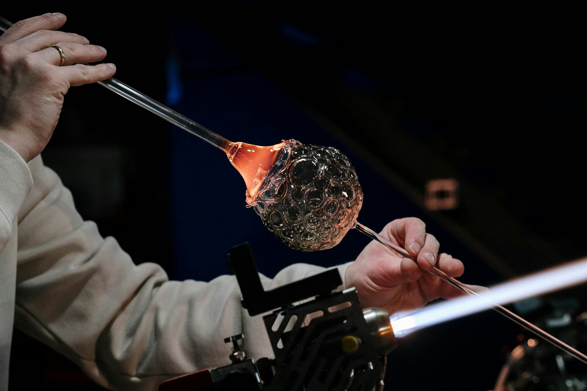 Mexican Blown Glass Decorations