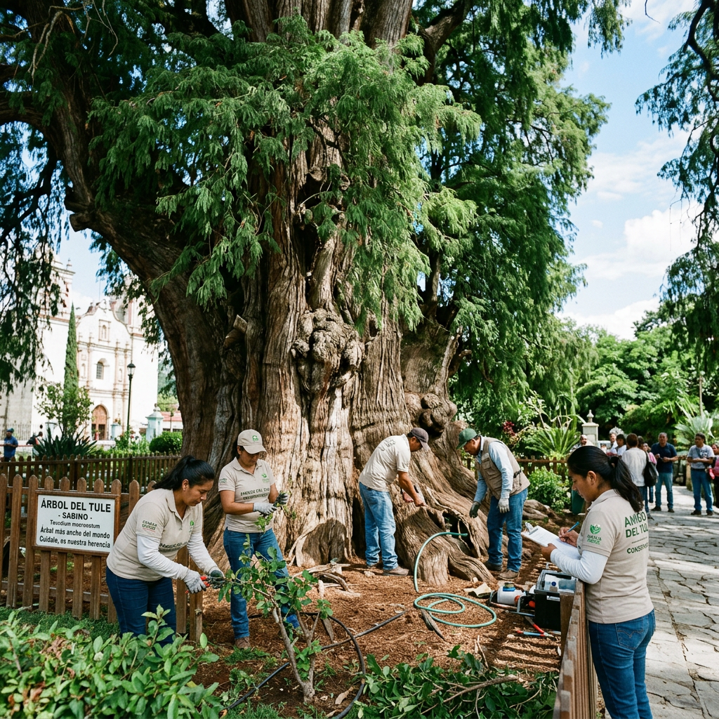 Árbol del Tule: October celebration